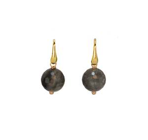 Simply Italian Limited Stock: Labradorite Drop Earrings