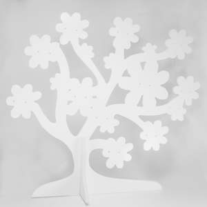 Simply Italian Display: White Earrings Tree