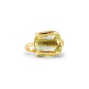 Verde Murano Glass Ring