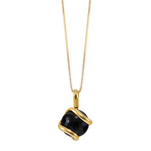 Di Lusso: Black Crystal Pendant