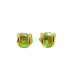 Crystal Stud Earrings: Limetta Crystal Stud Earrings