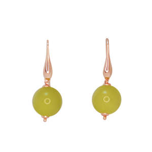 Sage Green Jade Ball Drops