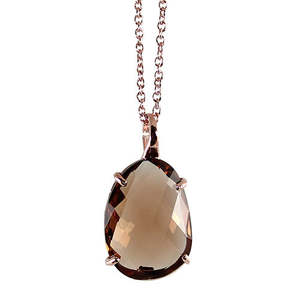 Smoky Crystal Pendant - $176 RRP