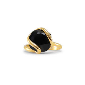 Crystal Ring 1: Black Crystal Ring