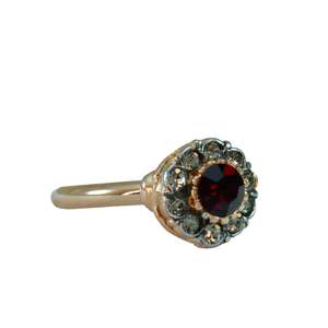 Crystal Circle Ring 1: Red Crystal Circle Ring