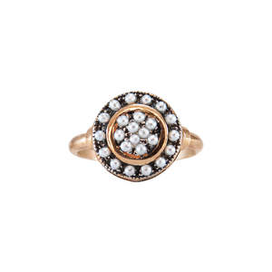 Pearl Disc Ring