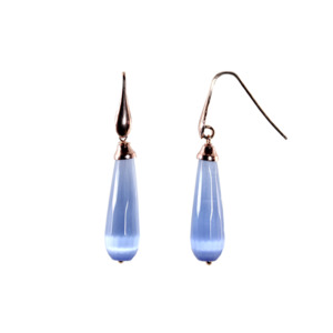 Teardrop Earrings 2: Blue Teardrop Earrings