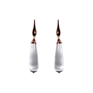 Teardrop Earrings 2: Grey Teardrop Earrings