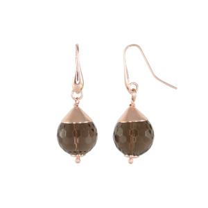 Smoky Quartz Drop Earrings