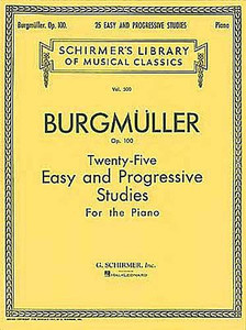Burgmuller 25 Easy and Progressive Studies op 100 simplysheetmusic