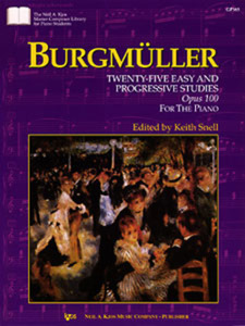 Burgmuller 25 Progressive Studies op 100 simplysheetmusic