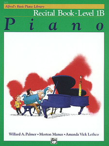 Alfred's Basic Piano Recital Book Level 1B simplysheetmusic