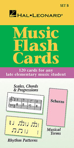 Products: Hal Leonard Flashcards Set B simplysheetmusic