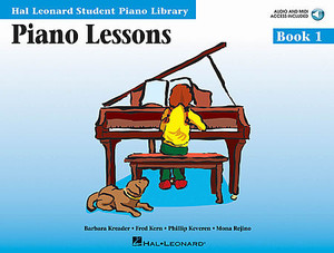 Hal Leonard Piano Lessons Book 1 + Audio Access simplysheetmusic