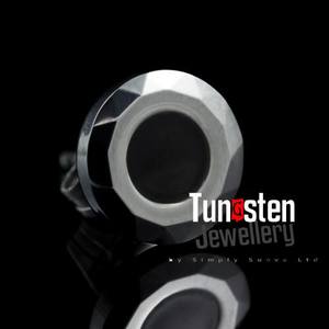 Products: Gray Black Mens Earrings