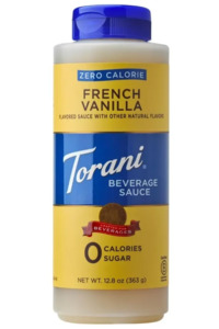 Zero Calorie French Vanilla Beverage Sauce