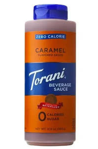 Torani Sauces: Zero Calorie Caramel Beverage Sauce