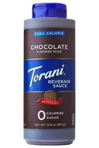 Torani Sauces: Zero Calorie Chocolate Beverage Sauce