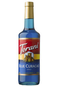 Torani Syrups: Torani Blue Curacao Syrup 750ml