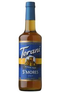 Torani Sugar Free Syrups: Torani Sugar Free Syrup S'mores 750ml
