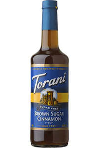 Torani Sugar Free Syrups: Torani Sugar Free Syrup Brown Sugar Cinnamon 750ml