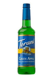 Torani Sugar Free Syrup Green Apple 750ml