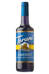 Torani Sugar Free Syrups: Torani Sugar Free Syrup Lavender 750ml