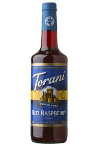 Torani Sugar Free Syrups: Torani Sugar Free Syrup Red Raspberry 750ml