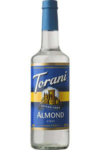 Torani Sugar Free Syrup Almond 750ml