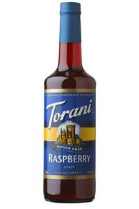 Torani Sugar Free Syrup Raspberry 750ml