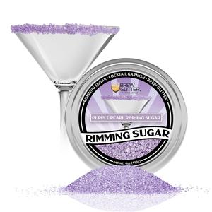 Rimming Sugar: Purple Pearl Cocktail Rimming Sugar