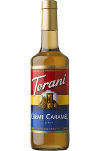 Torani Syrups: Torani Syrup Crème Caramel 750ml