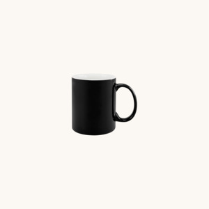 Classic 330ml Stoneware Coffee Mug – Glossy Finish, NZ Shipped