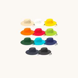 Hats: Cabana Cotton Twill Wide Brim Hat – UPF50 Protection, Safe, NZ Shipped