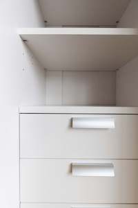 Free Standing Wardrobe: Shelves