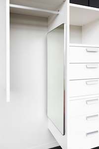 Pull Out Swivel Mirror
