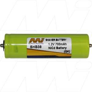 Braun 340 Shaver Battery 1.2V 700mAh NICd SHB38 SIMPOWER