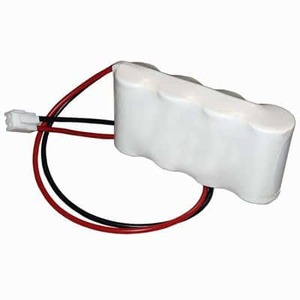 WBS EX4LEDQ Emergency Lighting Battery 1.6Ah NiCd SIMPOWER