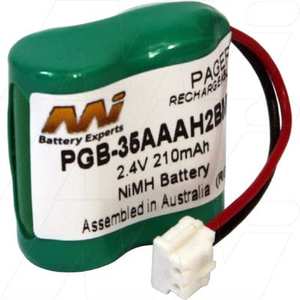 PGB-35AAAH2BMX Pager Battery 210mAh PGB-35AAAH2BMX SIMPOWER