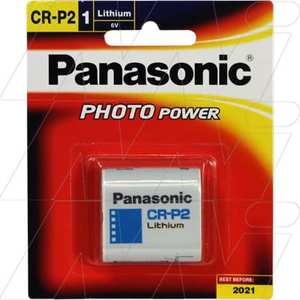 Products: Panasonic CR-P2 Photo Lithium Battery SIMPOWER