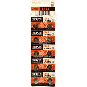 Maxell LR44-BP10 Button Alkaline Battery SIMPOWER