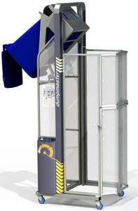 Wheelie Bin Ecosystem: DM-PETG // Dumpmaster PET-G Kit, with transparent 3mm PET-G guarding instead of wire mesh