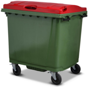 Waste Management: 1100L Wheelie Bin