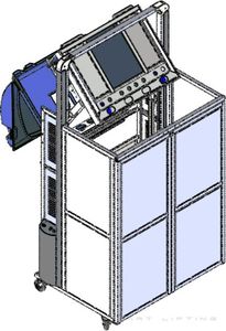Products: MegaDumper SS - The high-speed hygienic bin lifter // Simpro