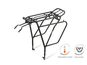 Accessories: Ibera PakRak Touring Bike Carrier Plus+ (for disc brake)