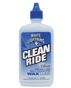 Lubrication: White Lightning Clean Ride