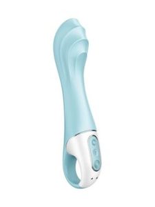 Products: Satisfyer Glowing Ghost Clitoral Vibrator – White, Yellow – 3.3 inch (8.4 cm)