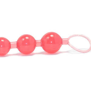 Sinful Ripper 23cm Silicone Anal Beads | Red