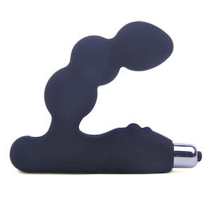 Black Silicone Vibrating Prostate Massager
