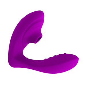 Hers: Vibrator with Clit Sucking Stimulator | Green